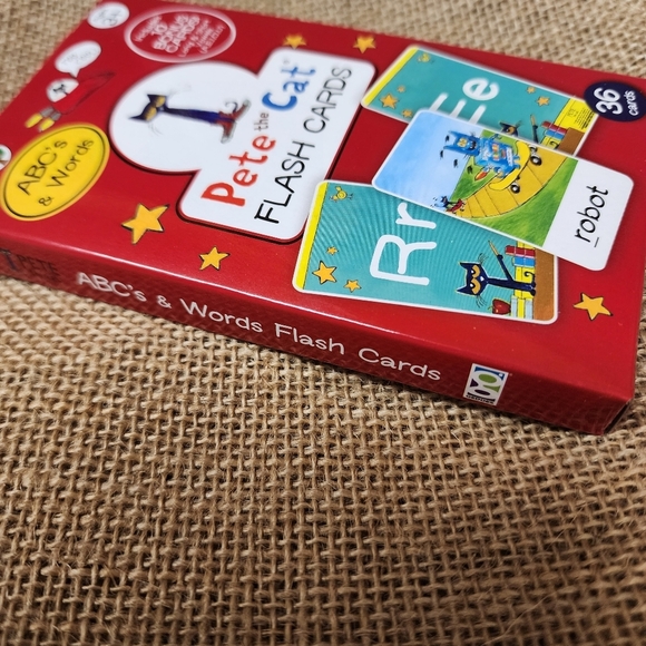 Pete the Cat ABC flash cards NWT - Picture 10 of 10